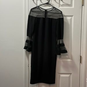 Brand new without tags. Midi dress in black. Size 8